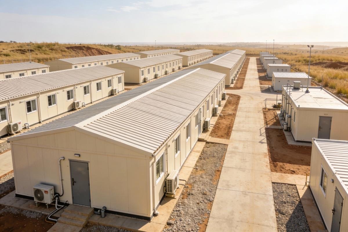 Foldable Container Camp – Fast Deployment for Mining & Construction Projects